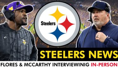 Steelers Coaching Search News: Mike McCarthy & Brian Flores Getting IN-PERSON Interviews This Week