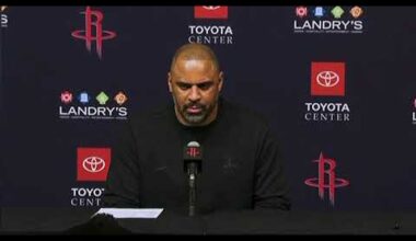 Houston Rockets Postgame: Ime Udoka gives an update on Steven Adams talks Kevin Durant
