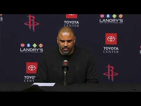 Houston Rockets Postgame: Ime Udoka gives an update on Steven Adams talks Kevin Durant