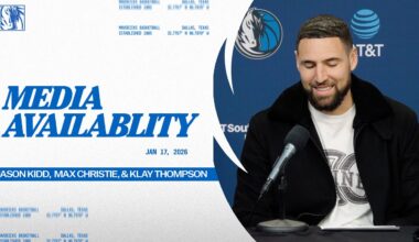 Jason Kidd, Max Christie, & Klay Thompson | Media Availability vs UTA | 01/15/26