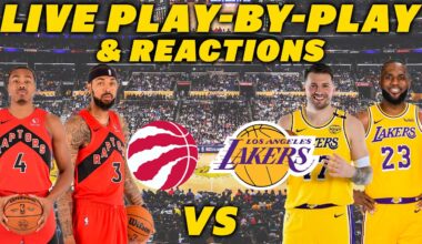 Toronto Raptors vs Los Angeles Lakers | Live Play-By-Play & Reactions