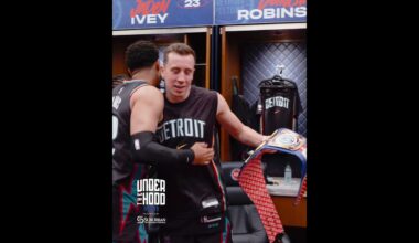 "That's a good professional DUB." - Duncan Robinson #nba #pistons