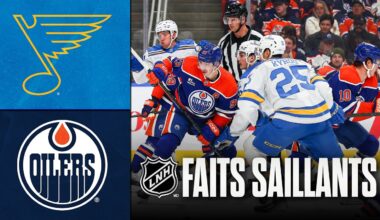 Blues vs Oilers | Faits saillants