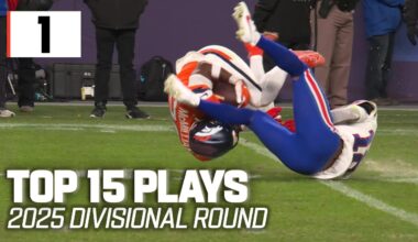 Top 15 Plays of the Divisional Round!