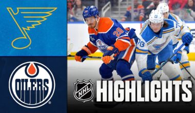 Blues vs. Oilers | NHL Highlights | January 18, 2026