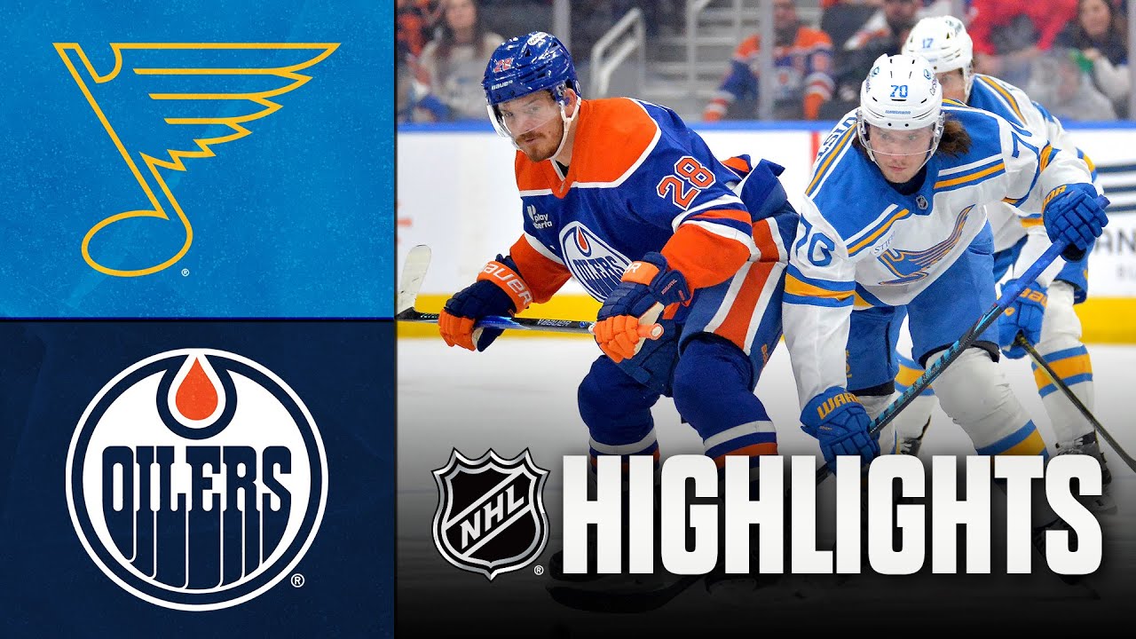 Blues vs. Oilers | NHL Highlights | January 18, 2026