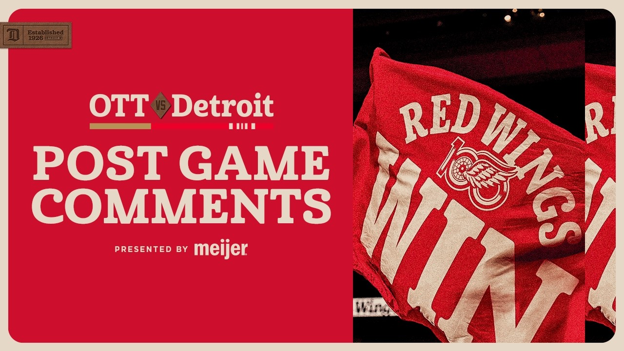 Alex DeBrincat, James van Riemsdyk, Todd McLellan Post Game Comments vs OTT | JAN 18, 2026