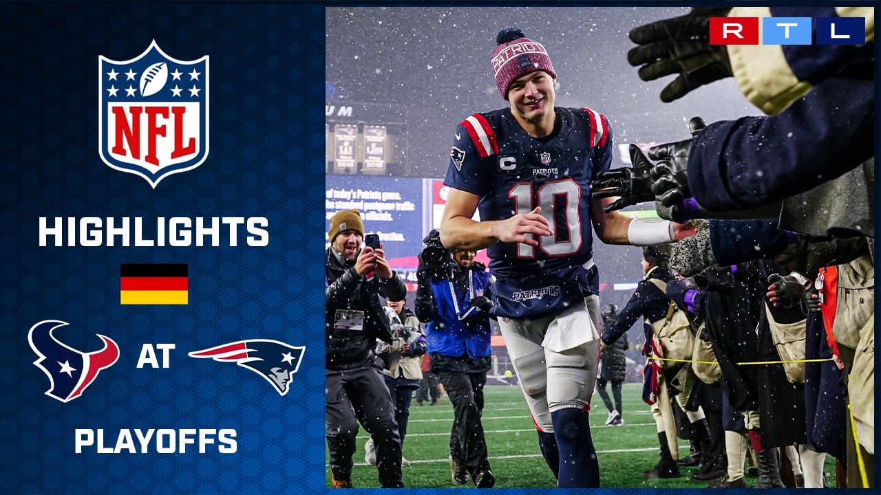 Houston Texans at New England Patriots | 🇩🇪 NFL-Playoffs-Highlights | RTL Sport