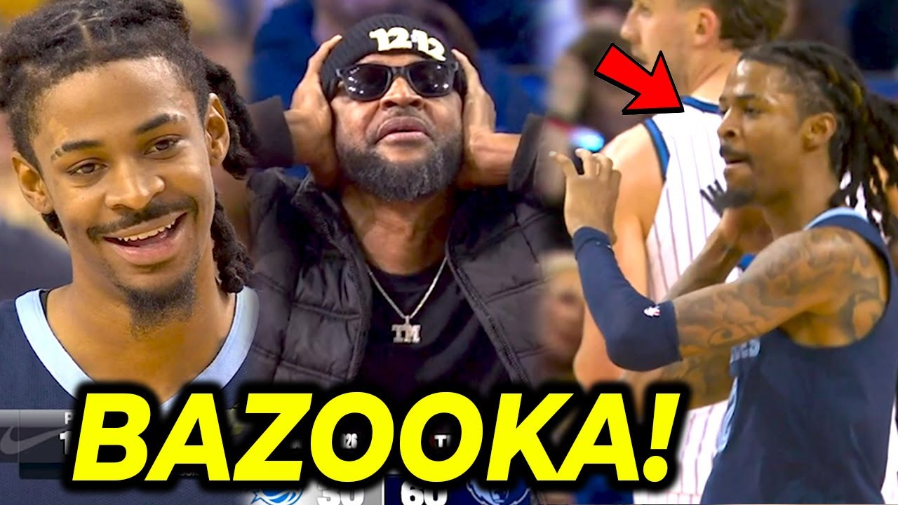Ja Morant is Back with a new celly in London, BAZOOKA! | Grizzlies vs Magic Game Highlights