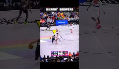 PART 2 - Murray Taking Over in Clutch in Jokic’s Absence 😮‍💨 Final Minutes Wizards Nuggets #nba