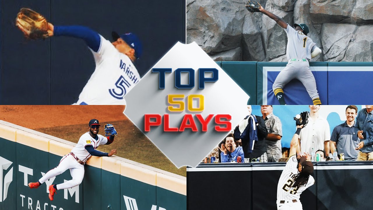 Top 50 MLB defensive plays of 2025! (Ft. Denzel Clarke, Daulton Varsho, Jurickson Profar AND MORE!)
