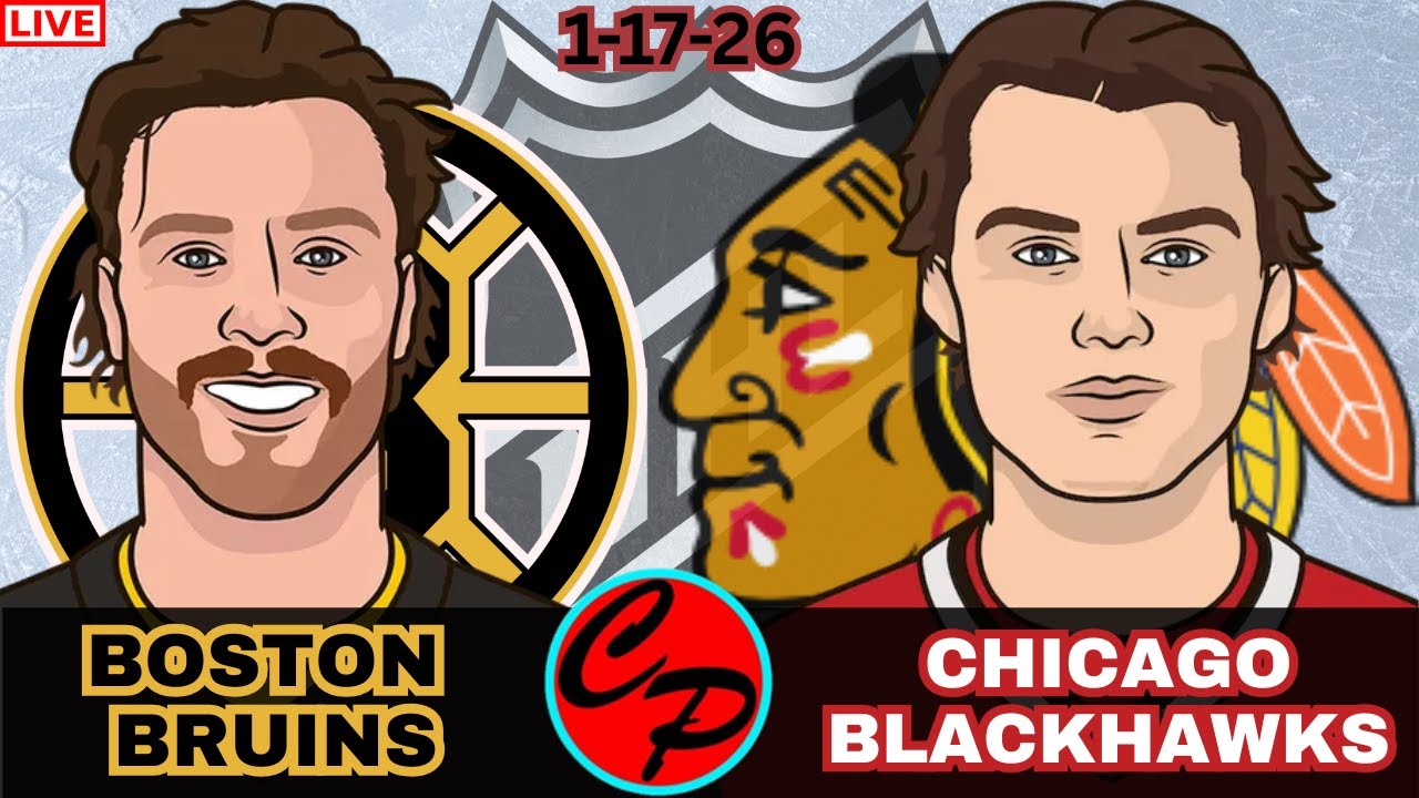 Boston Bruins vs Chicago Blackhawks NHL Hockey Live Game Cast & Audio
