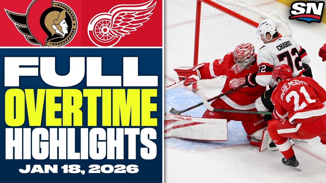 Senators at Red Wings | FULL Overtime Highlights - January 18, 2026
