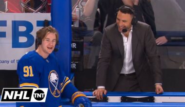 Josh Doan Shares What He’s Learned from Biz 😂 | NHL on TNT