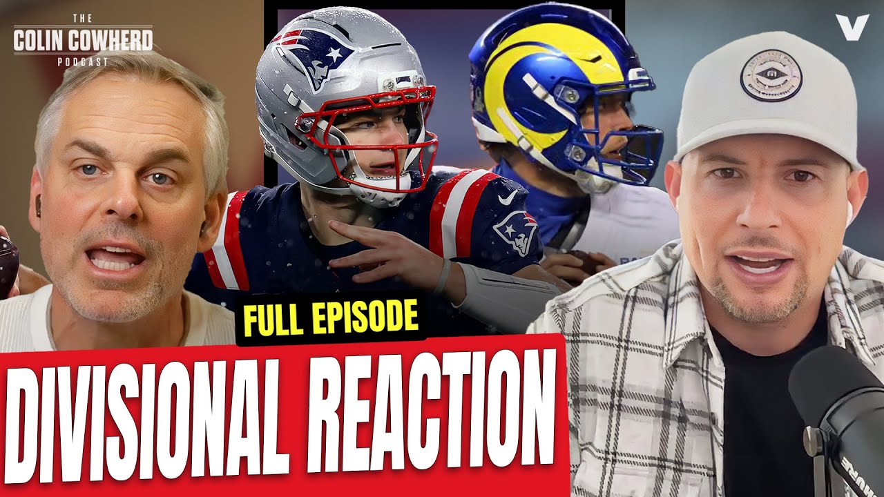 Reaction to Rams-Bears, Texans-Patriots, Bills-Broncos & 49ers-Seahawks | Colin Cowherd NFL Playoffs