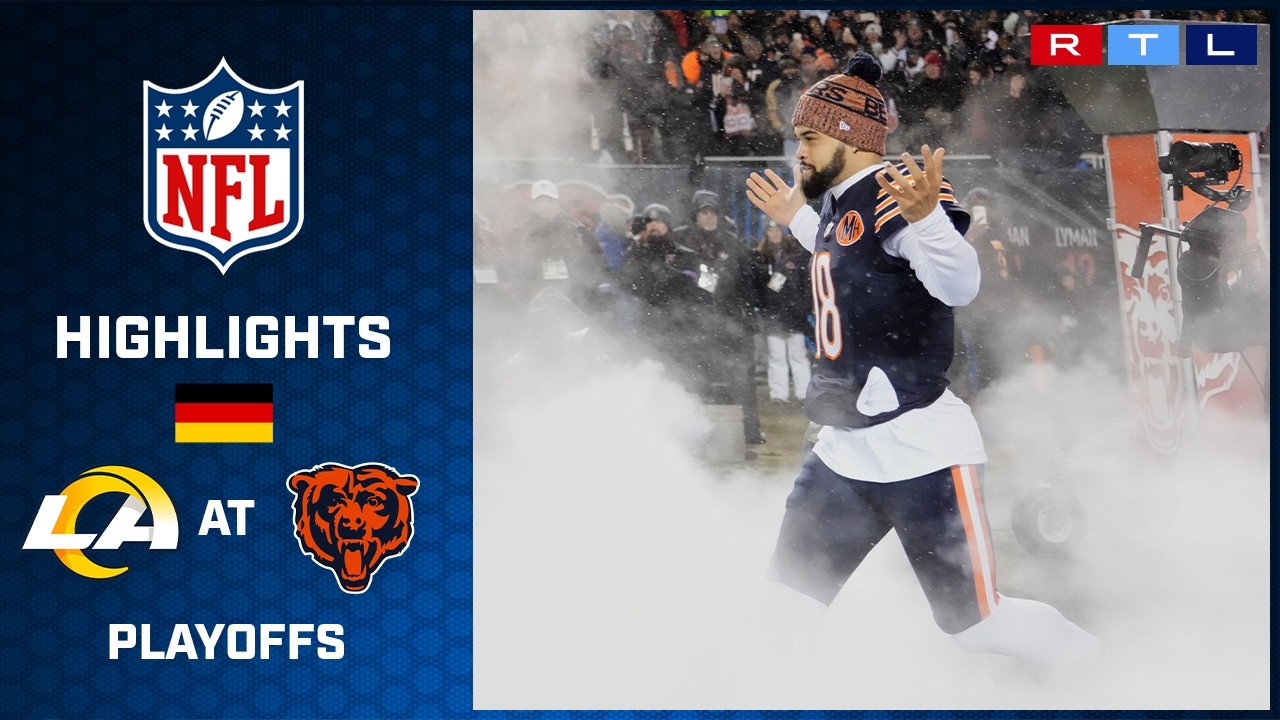 Los Angeles Rams at Chicago Bears | 🇩🇪 NFL-Playoffs-Highlights | RTL Sport