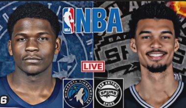 NBA LIVE: MINNESOTA TIMBERWOLVES vs SAN ANTONIO SPURS (LIVESCORE)