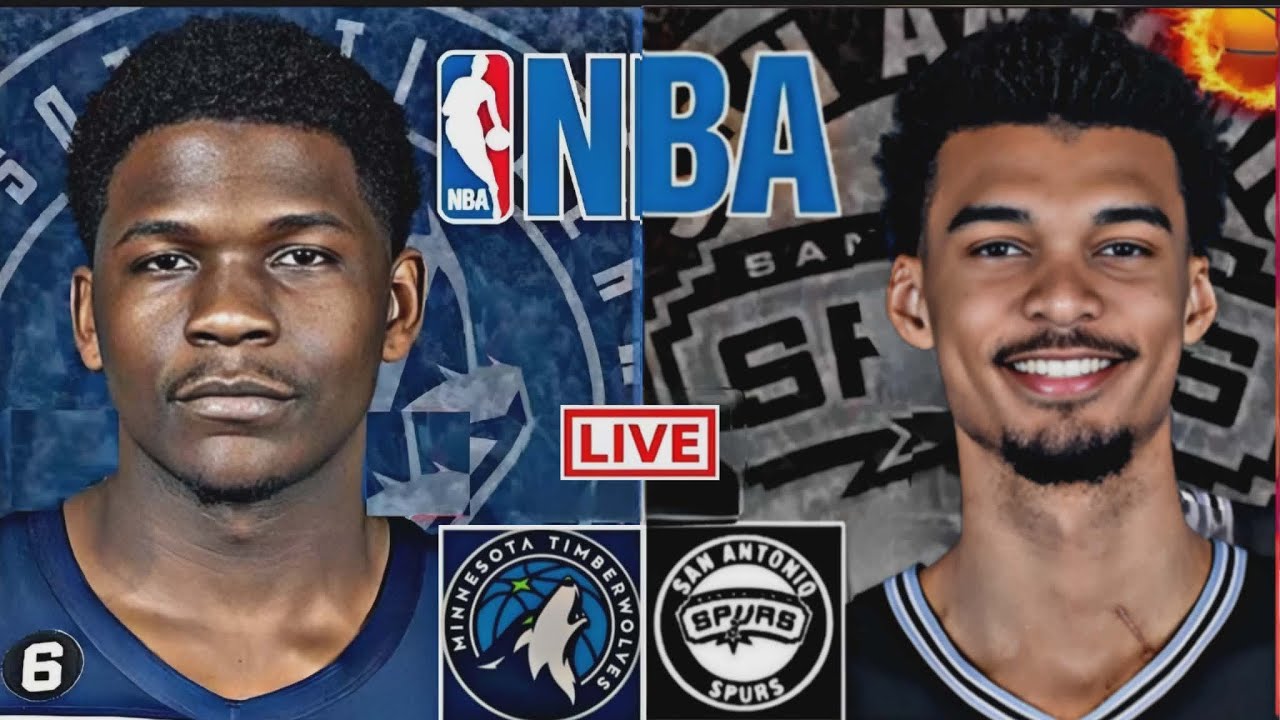 NBA LIVE: MINNESOTA TIMBERWOLVES vs SAN ANTONIO SPURS (LIVESCORE)