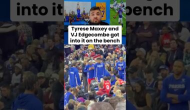 YO😱#nba #tyresemaxey #vjedgecombe #philadelphia #76ers #trending #xyzbca #sixers #philadelphia76ers