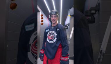 WHO YA GOT?! Ohio State 🌰 or Michigan 〽️?! 🏈 Blue Jackets Players Answer! #cbj #ohiostate #nhl