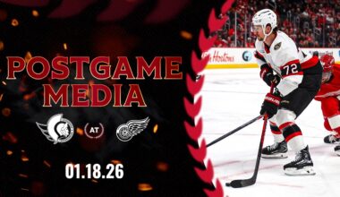LIVE: Postgame Media DET 4 OTT 3 (OT)