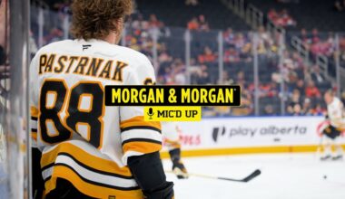 Mic'd Up: David Pastrnak