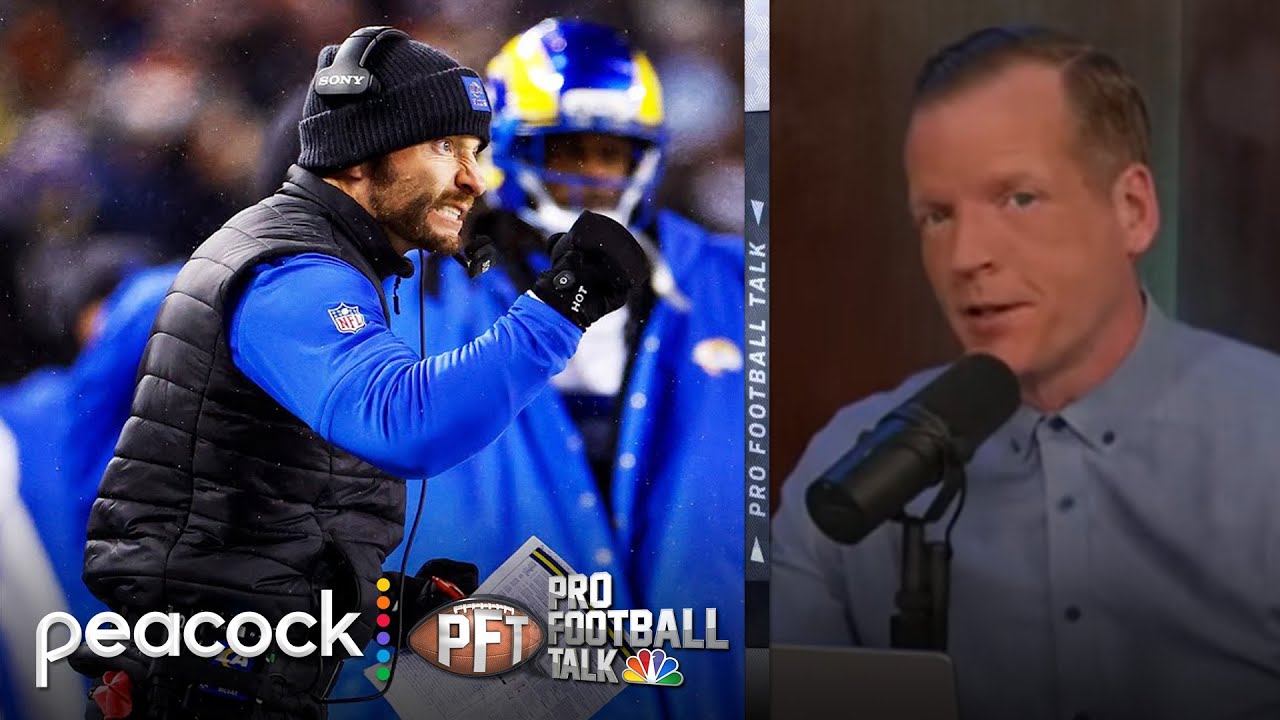 Sean McVay, Los Angeles Rams know how to handle big playoff moments | Pro Football Talk | NFL on NBC