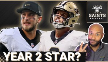 BREAKOUT: New Orleans Saints' Tyler Shough PRIMED For Drake Maye-Like Massive Sophomore Jump