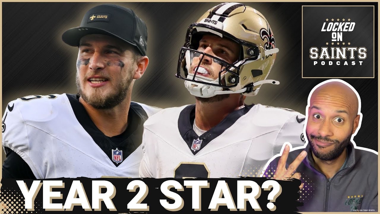 BREAKOUT: New Orleans Saints' Tyler Shough PRIMED For Drake Maye-Like Massive Sophomore Jump