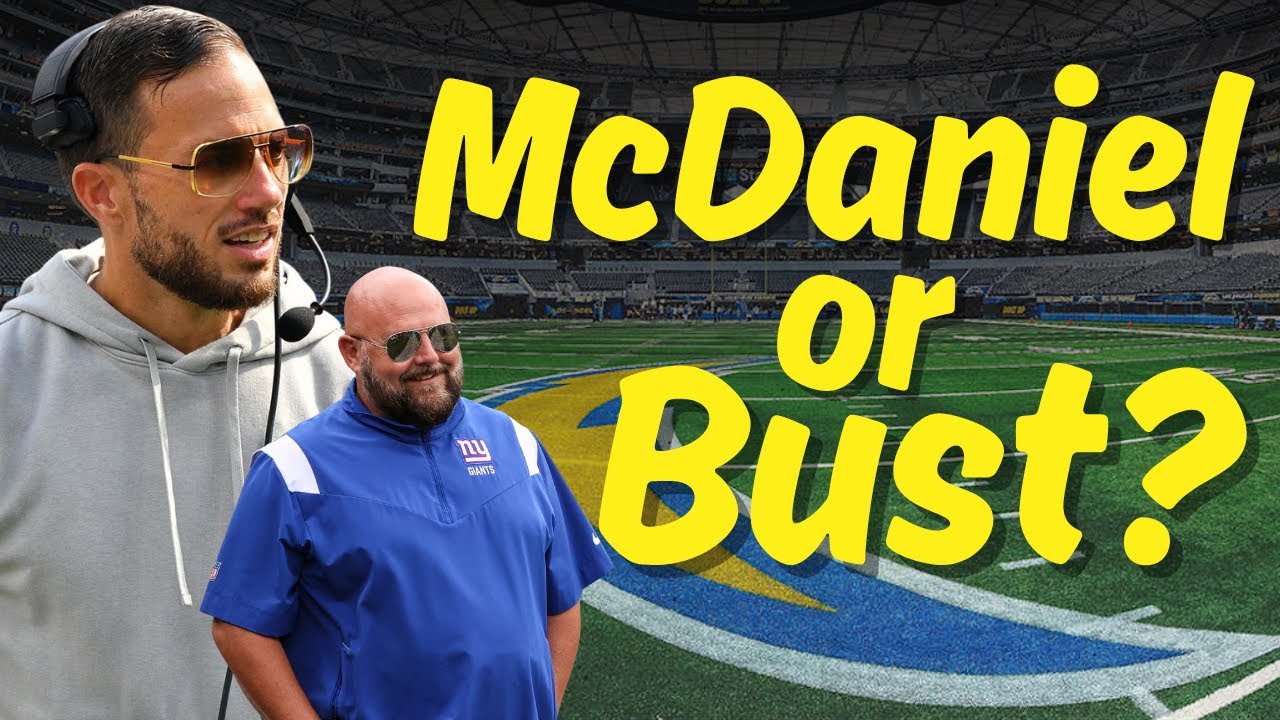 Chargers' chances of landing Mike McDaniel; Brian Daboll an intriguing OC option