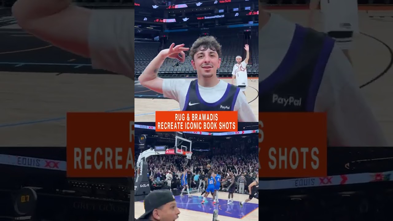 Imitating Greatness. @Brawadis @rug #shorts | Phoenix Suns