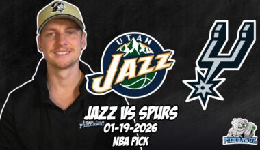Utah Jazz vs San Antonio Spurs 1/19/26 NBA Free Picks & Prediction | NBA Betting Tips
