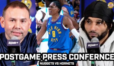 David Adelman & Jamal Murray on How Much They Miss Jokic & More After Blowout LOSS vs Hornets