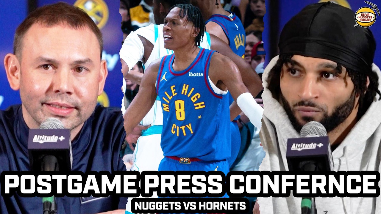 David Adelman & Jamal Murray on How Much They Miss Jokic & More After Blowout LOSS vs Hornets