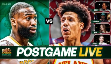 Garden Report: Celtics vs Hawks Postgame Show on CLNS Media - Jaylen Brown Drops 40 in Hometown