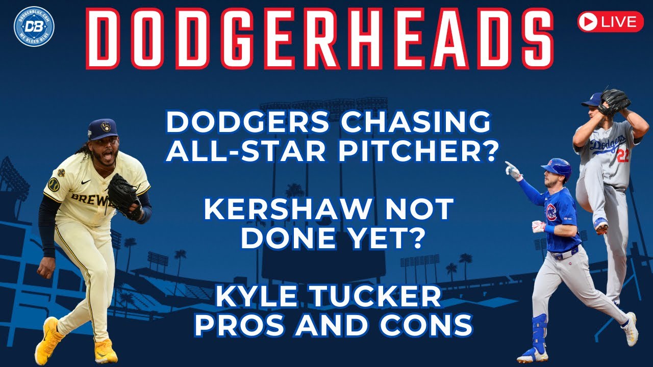 DodgerHeads: Dodgers chasing Freddy Peralta? Kyle Tucker signing reaction, Clayton Kershaw's return