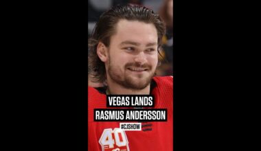 Sounds like the Vegas Golden Knights weren't the only team in on Rasmus Andersson... 👀 #CJShow