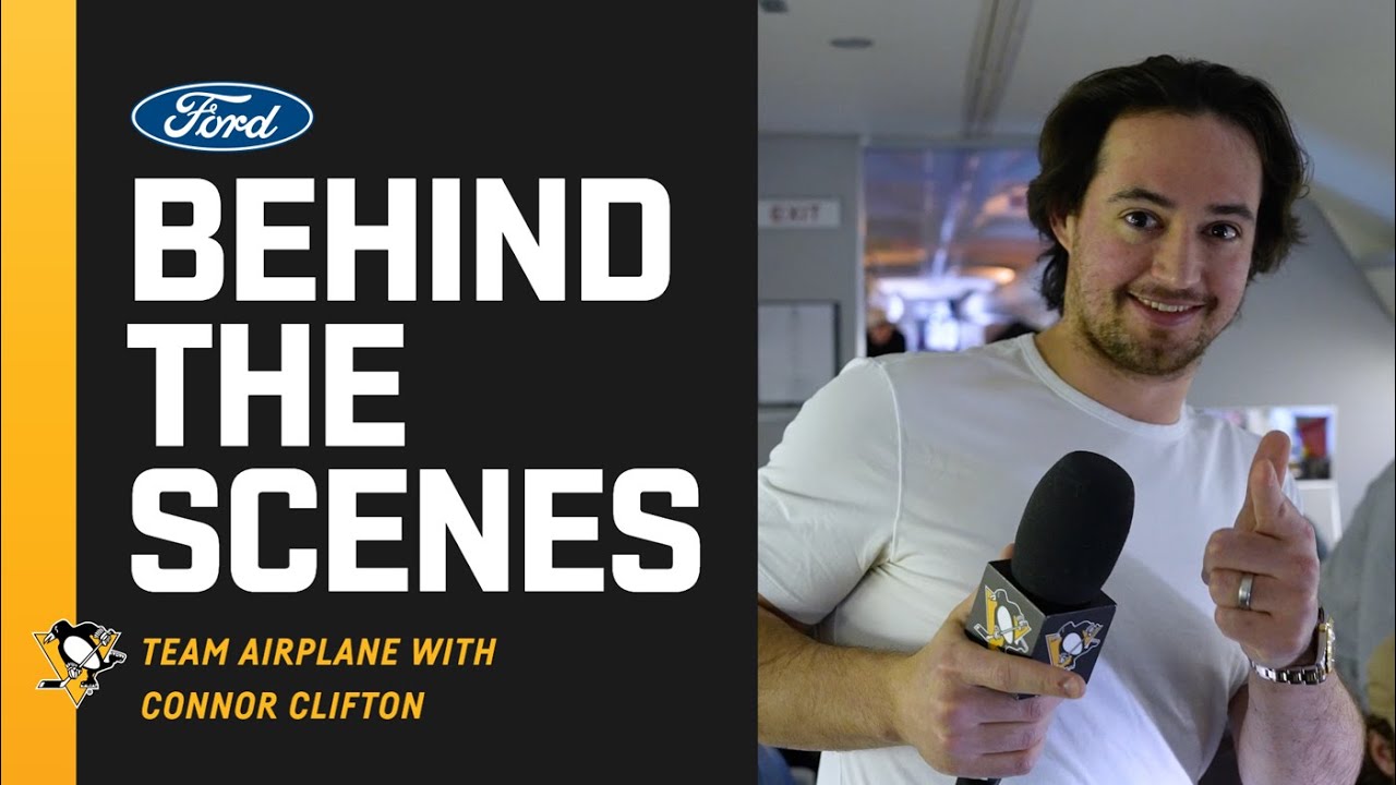 Connor Clifton Interviews the Fellas On Plane