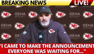KANSAS CITY CHIEFS NEWS 🚨 OFFICIAL ANNOUNCEMENT.