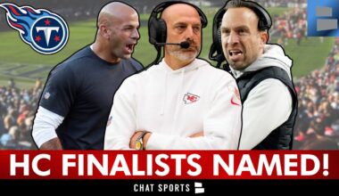 🚨Tennessee Titans Name 3 Finalists For Head Coaching Position | Titans News