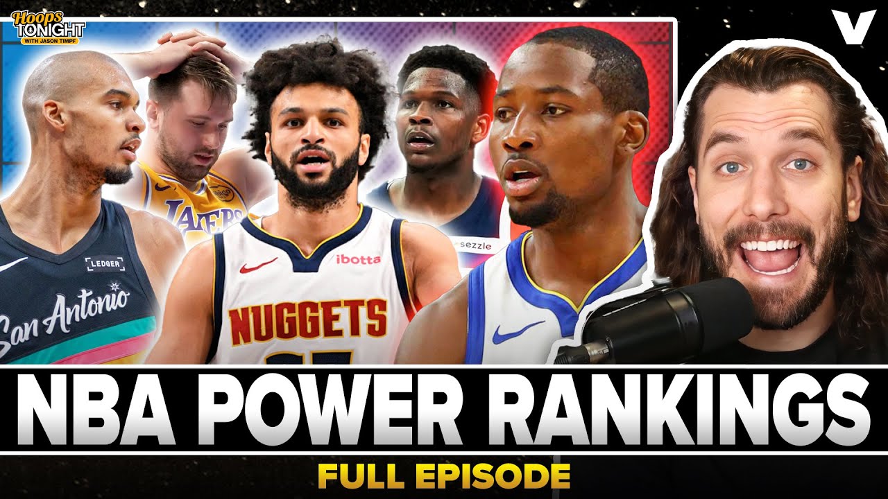 NEW NBA Power Rankings: Spurs & Nuggets rising, Lakers falling + Warriors & Kuminga latest
