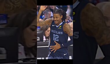 Ja Morant ain't leaving Memphis 🐻🔥