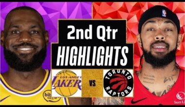 Los Angeles Lakers vs Toronto Raptors Full Game Highlights 2nd Qtr | Jan 18 | 2026 NBA Highlights