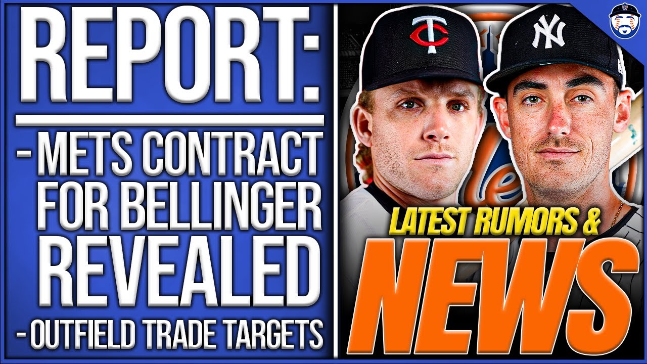 REPORT: Mets Bellinger Contract REVEALED, Bader REUNION?, Outfield TRADE Targets (Mets News)