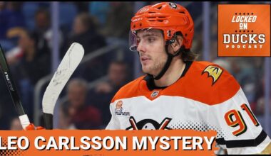 PANIC MODE: Leo Carlsson Leaves Practice Early, Anaheim Ducks HUNT for Answers Amid Losses