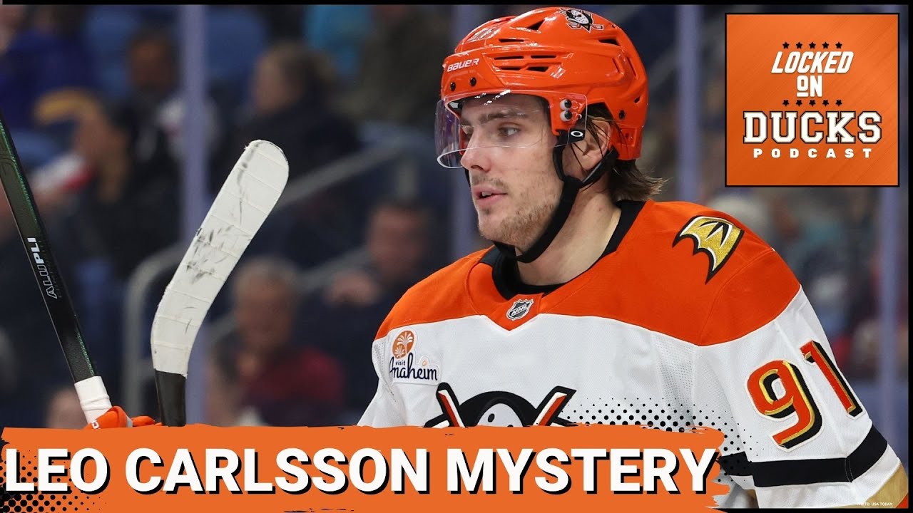 PANIC MODE: Leo Carlsson Leaves Practice Early, Anaheim Ducks HUNT for Answers Amid Losses