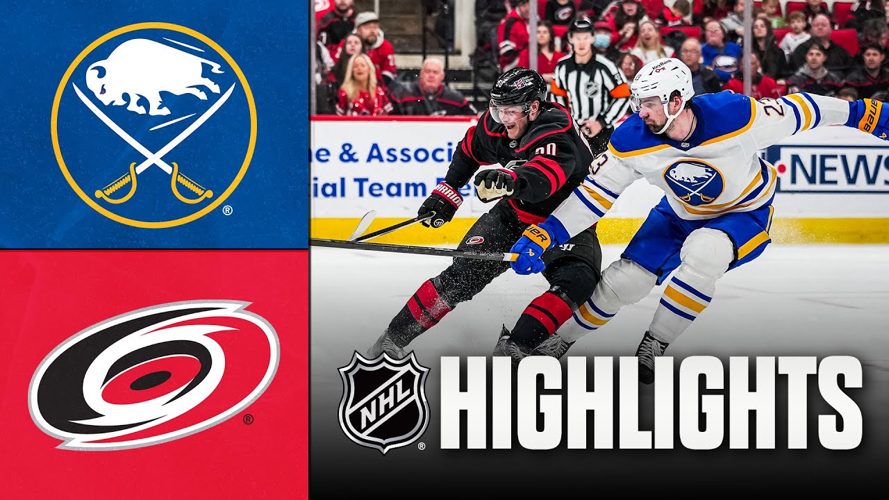 Sabres vs. Hurricanes | NHL Highlights | January 19, 2026