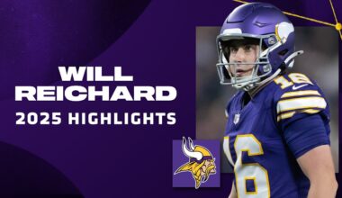 Will Reichard Highlights from 2025 NFL Season | Minnesota Vikings