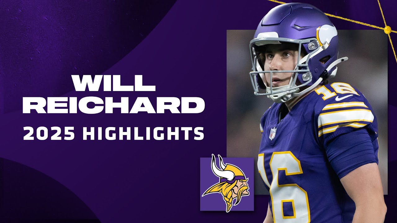 Will Reichard Highlights from 2025 NFL Season | Minnesota Vikings