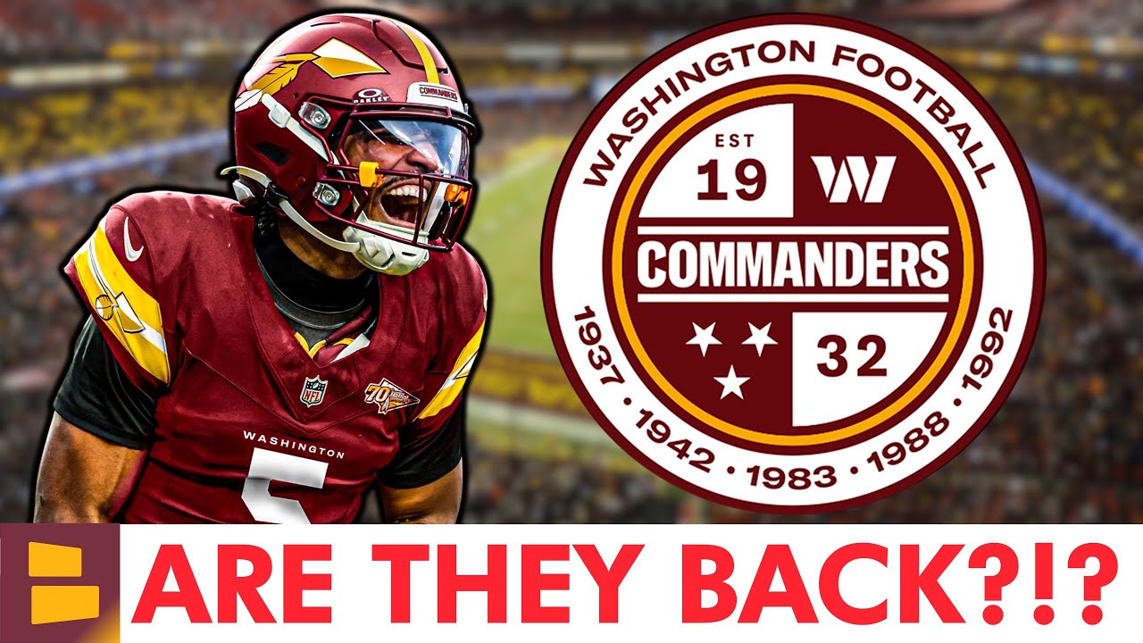 Commanders News: Team BRINGING BACK Spear Logo Alternate Helmets In 2026? + 2 New Coaching Hires